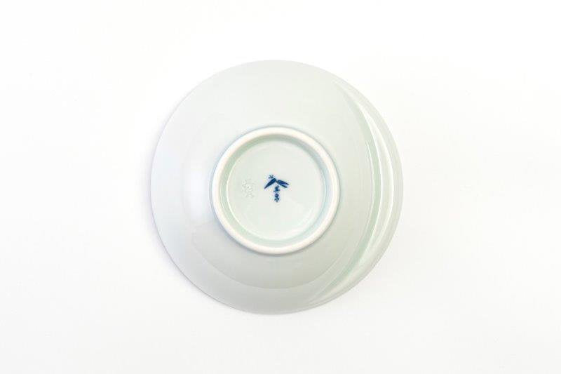 Cacomi -かこみ- 【鍋の取り皿13.5cm】 ストライプ 青