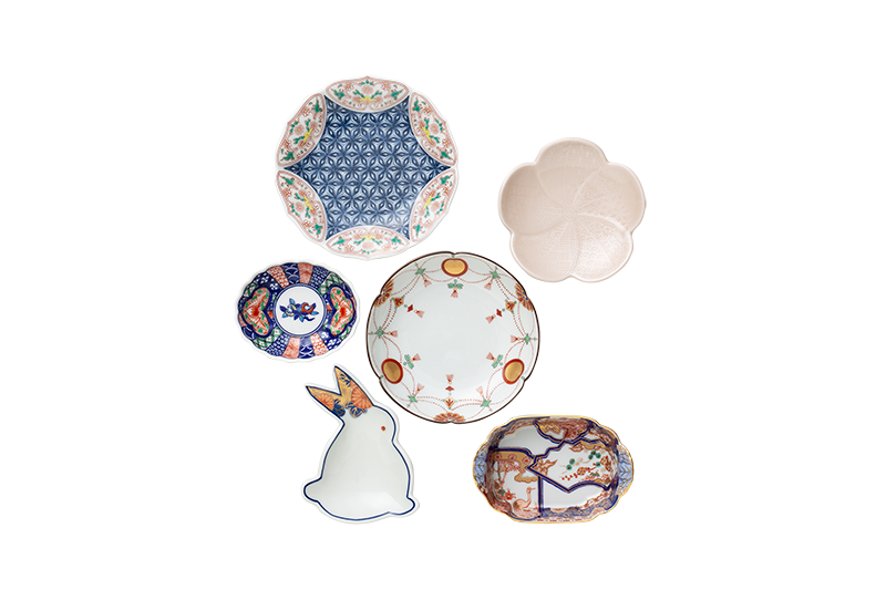 今こそうー特価』 有田焼 其泉 透かし入り 取皿 5枚 大鉢 有田焼・其泉 今こそうー特価』 有田焼 其泉 透かし入り 取皿 5枚 大鉢 有田焼・其泉