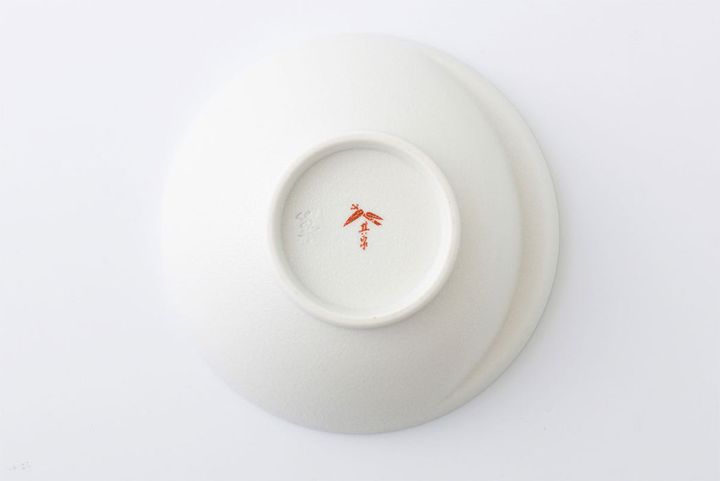 Cacomi [Pot plate 13.5cm] White glaze sink