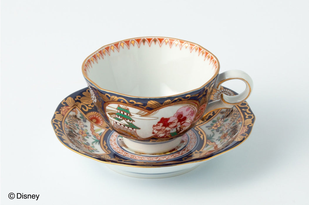 Rinpa Ko-Imari style [tea bowl and plate]