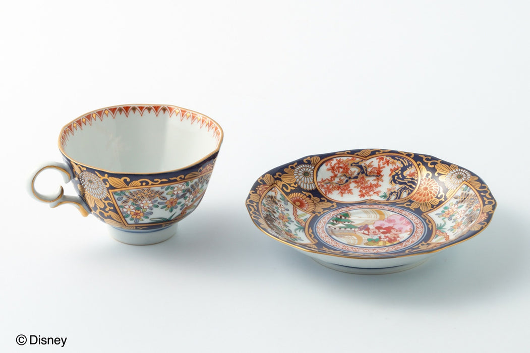 Rinpa Ko-Imari style [tea bowl and plate]