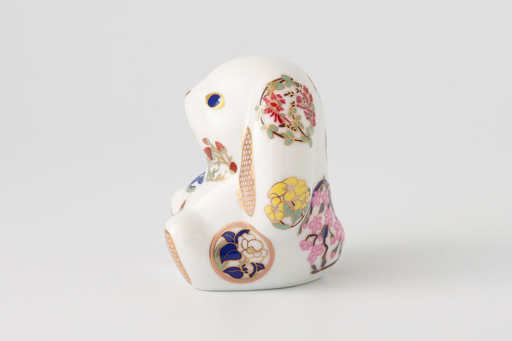 momoco rabbit 【古伊万里 花暦（白）】