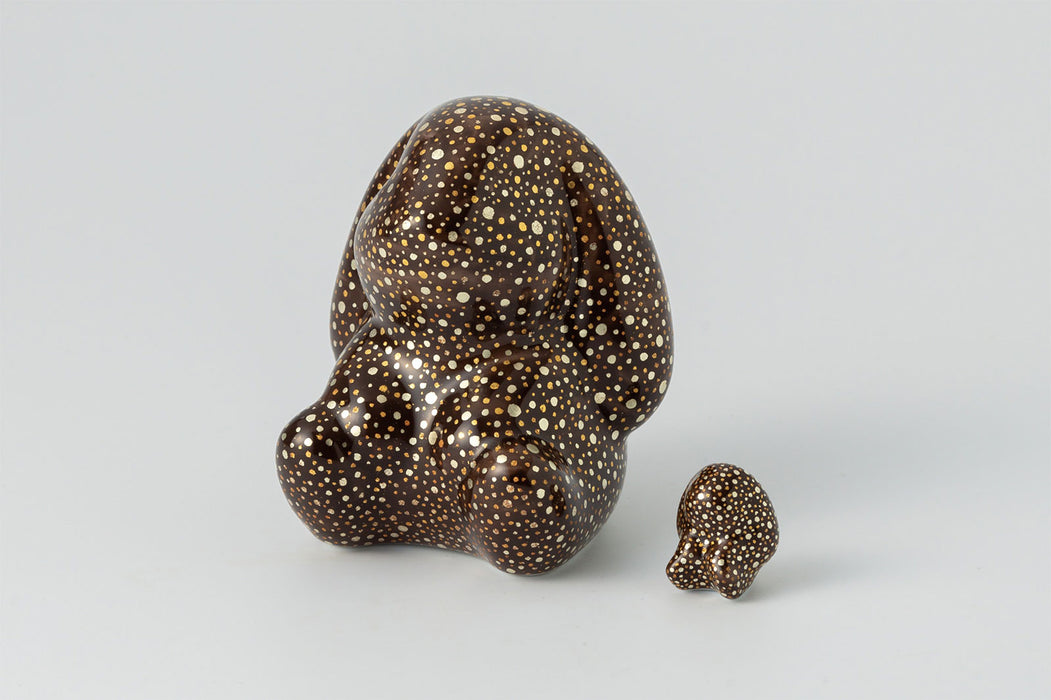 momoco rabbit 【小野鉄兵／金銀襴手 小ドット】ミニrabbit付