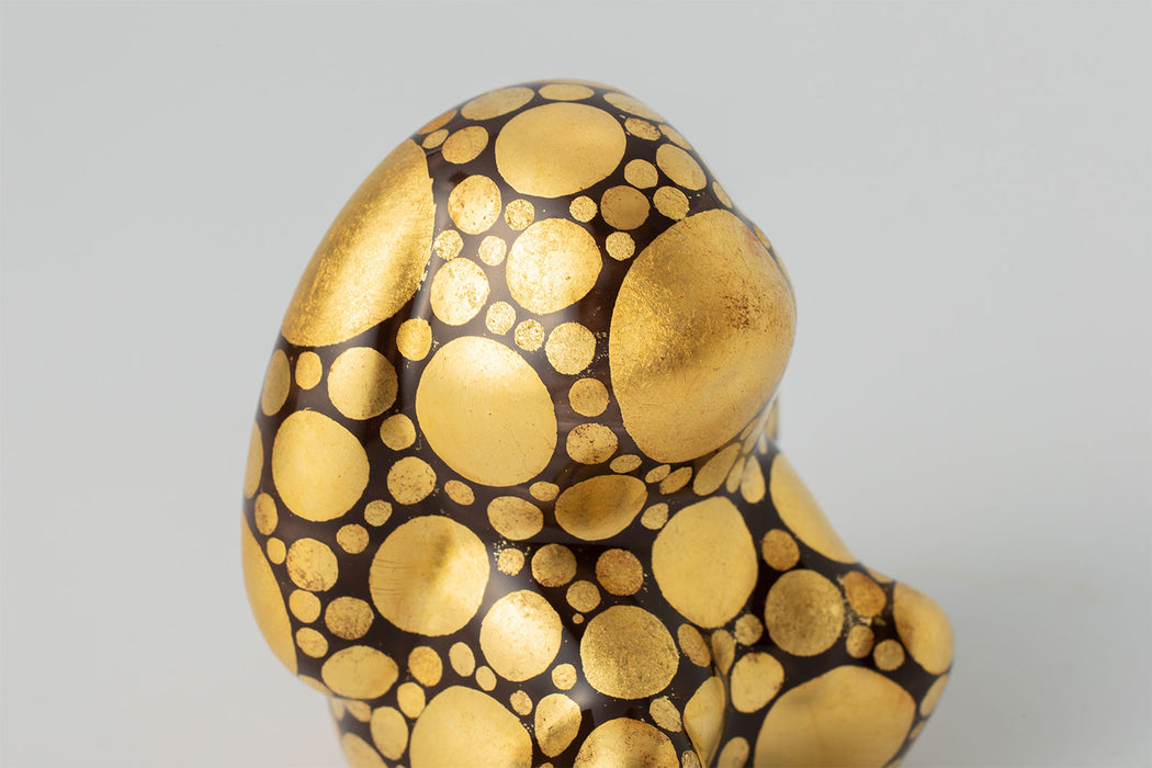 momoco rabbit 【小野鉄兵／金襴手 大小ドット】ミニrabbit付