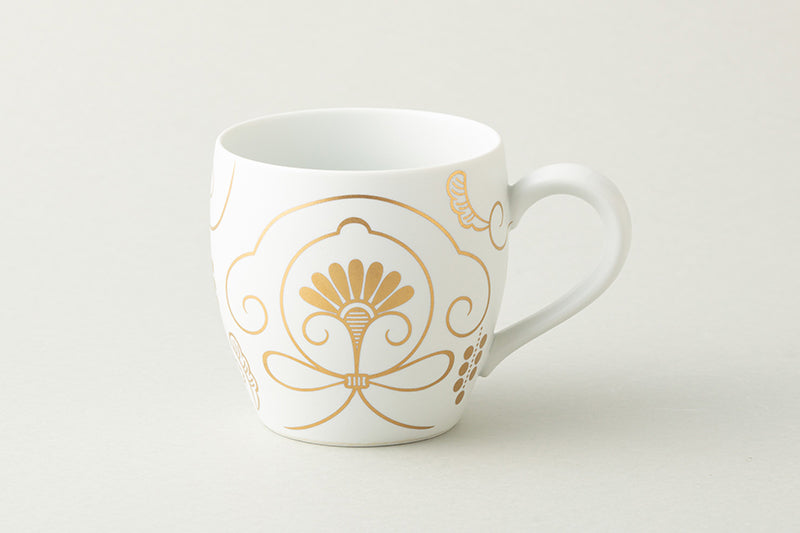 Yuikaraksa [Mug] Gold (with lid)