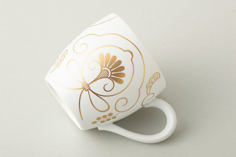 Yuikaraksa [Mug] Gold (with SS tea strainer)