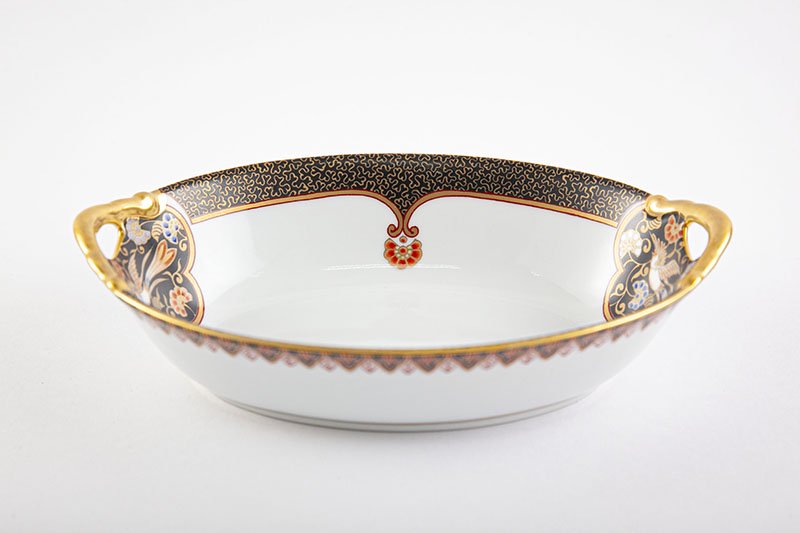 黒外濃金海松鳳凰文【バスケット】｜有田焼なら賞美堂本店