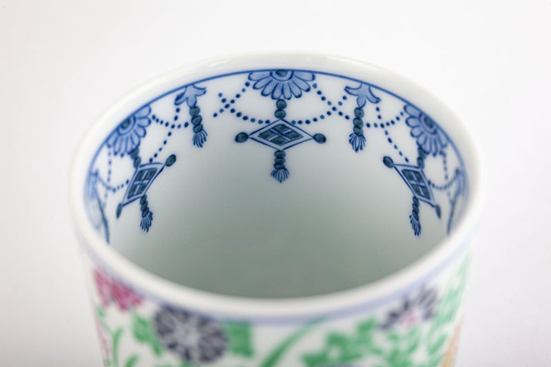Autumn grass pattern [Tean cup, large]