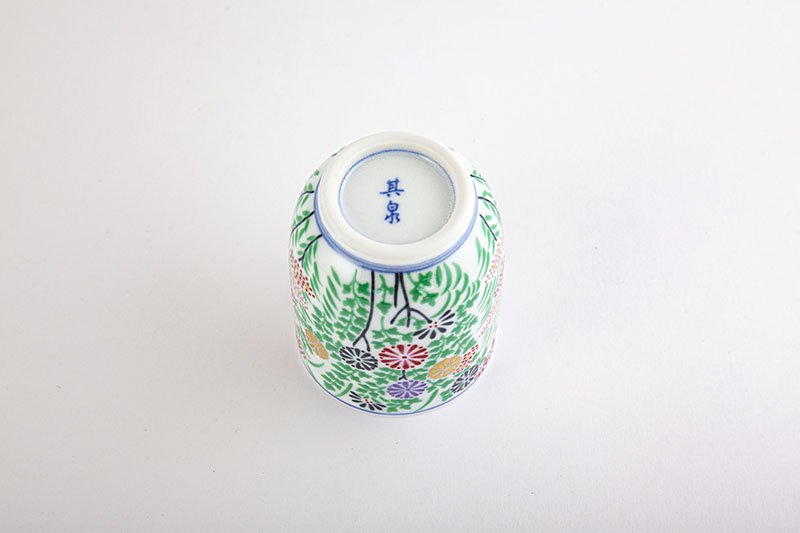 Autumn grass pattern [Tean cup/Small]