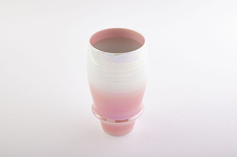Takumi no Kura Premium Beer Glass [Shobido Original Aurora Pink]
