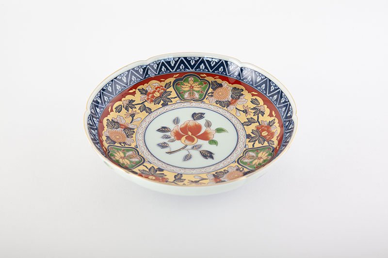 極錦金彩古伊万里様式【銘々皿】