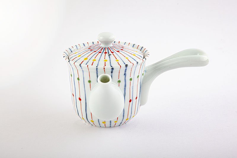 Tenjugusa [teapot, small, with wire mesh]