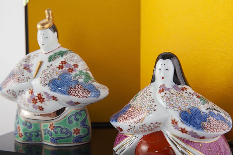 Spring and autumn pattern [Hina dolls]