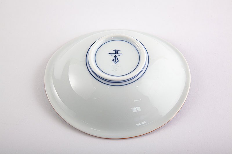 Sometsuke Shizumiha hat-shaped small bowl