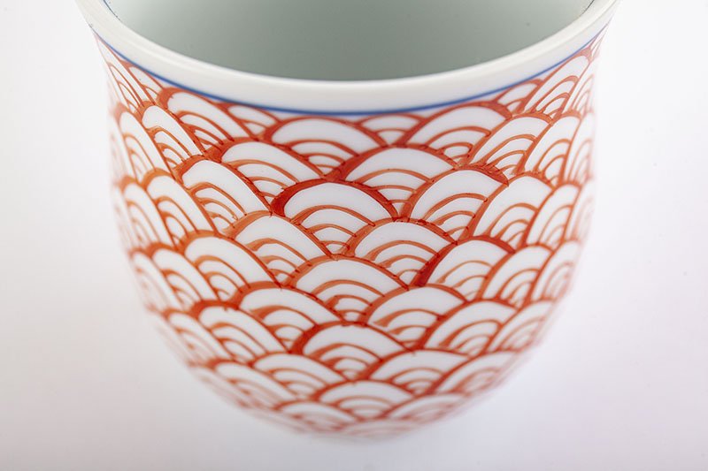 Shizumiha teacup (red)