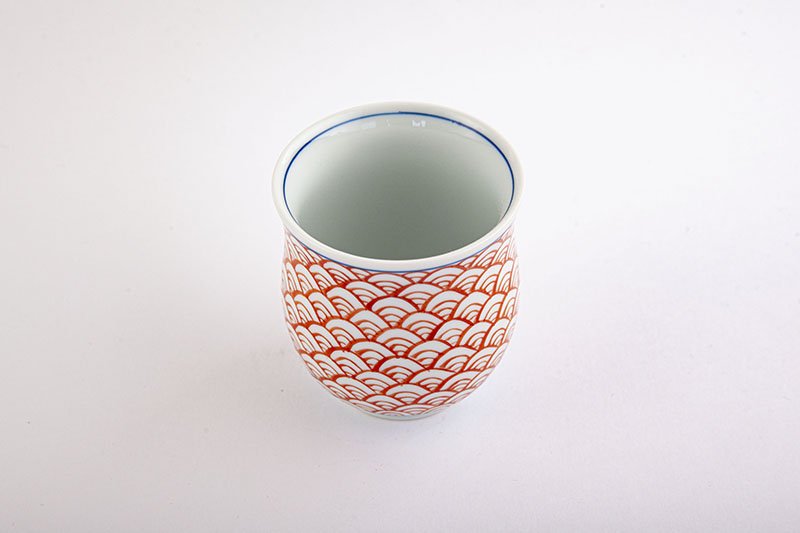 Shizumiha teacup (red)
