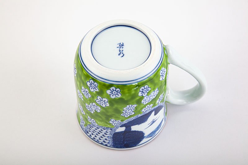 Ryokuno Shouzui Plum Blossom Bird Mug