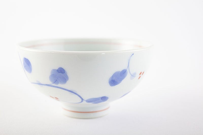 Kofuku tea bowl, Tatsu, red