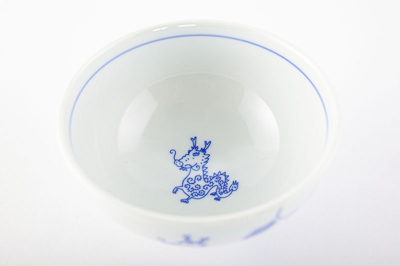 Kofuku Tea Bowl Tatsu/Blue