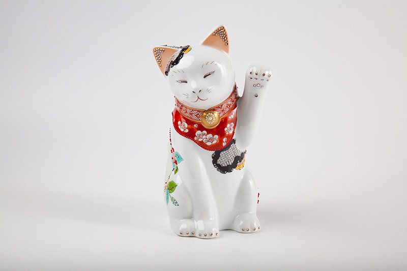 Lucky cat miw crystal - Myu - [Camellia picture/parent]