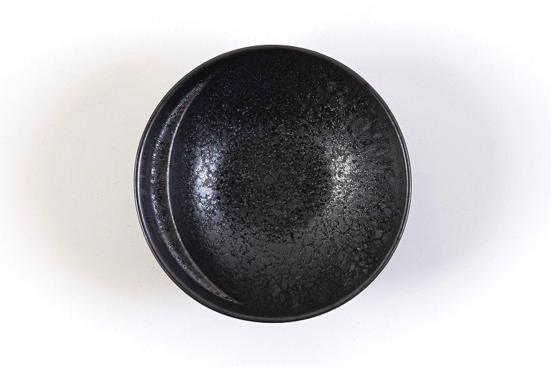 Cacomi [Pot plate 13.5cm] Crystal black