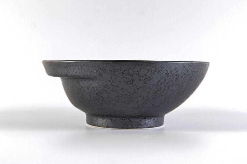 Cacomi [Pot plate 13.5cm] Crystal black