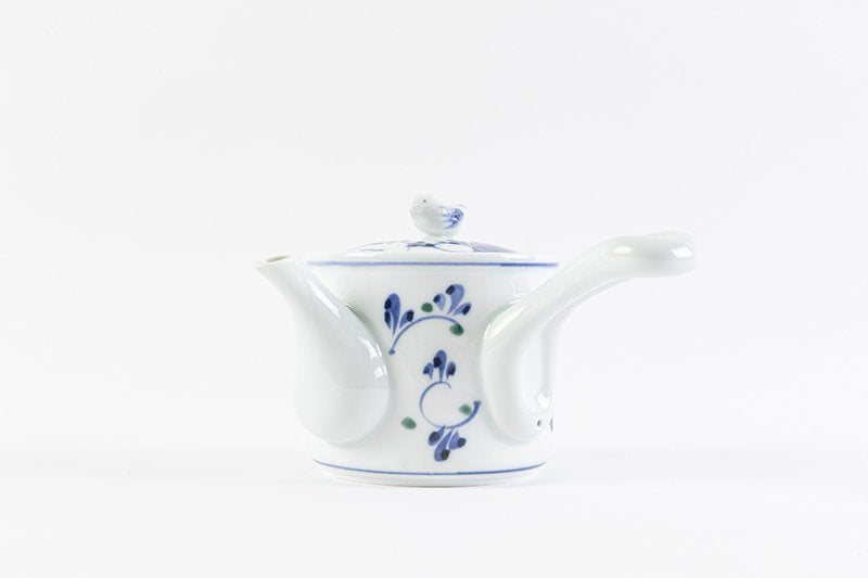 Flower arabesque [Chidori teapot and SS tea strainer included]