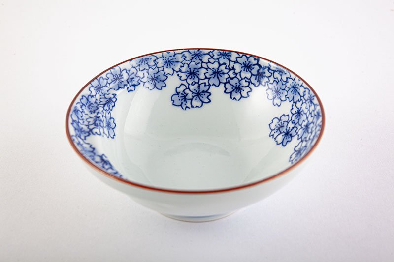 Cacomi [Pot plate 13.5cm] Flower filling blue/red 2-piece set