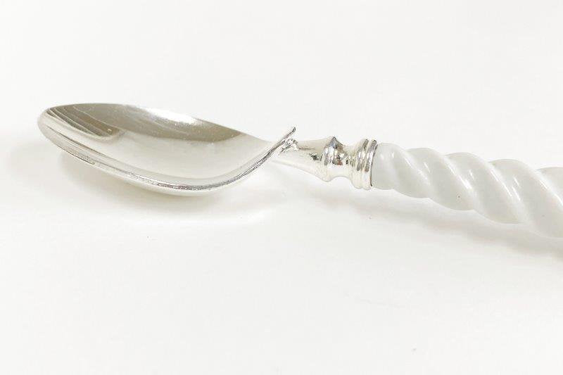 Tea spoon (white porcelain/screw screw)