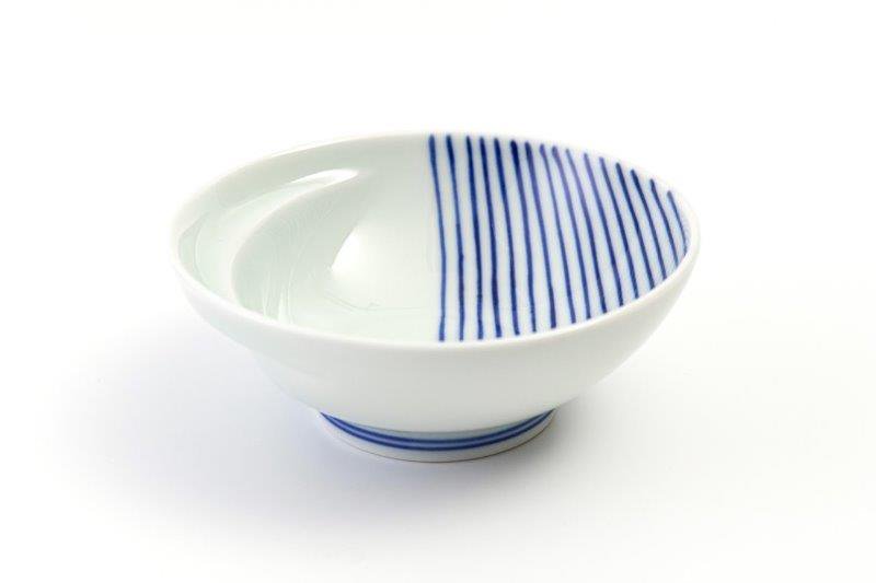 Cacomi [Pot tray 13.5cm] Striped blue