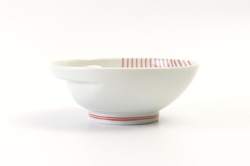 Cacomi [Pot tray 13.5cm] Striped red