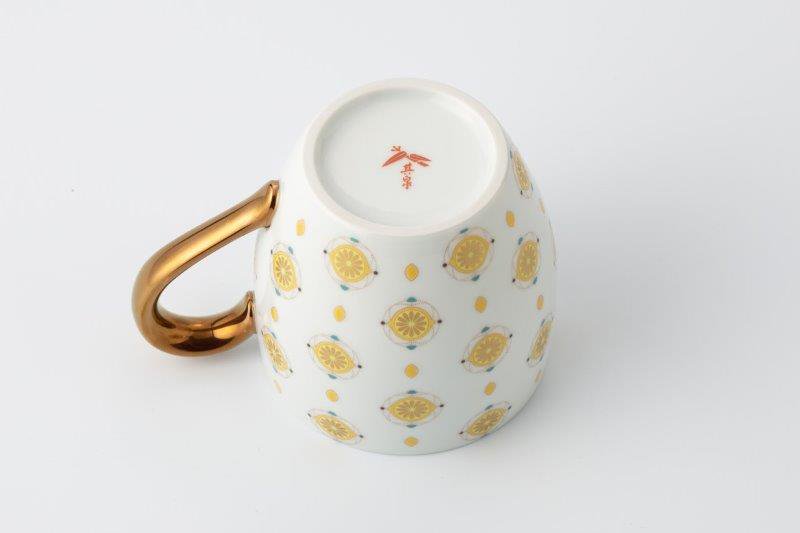 Fruit lemon [mug] (with lid and SS tea strainer)