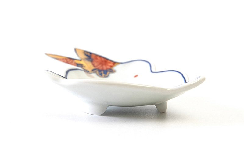Old Imari style [Rabbit-shaped plate (blue)]